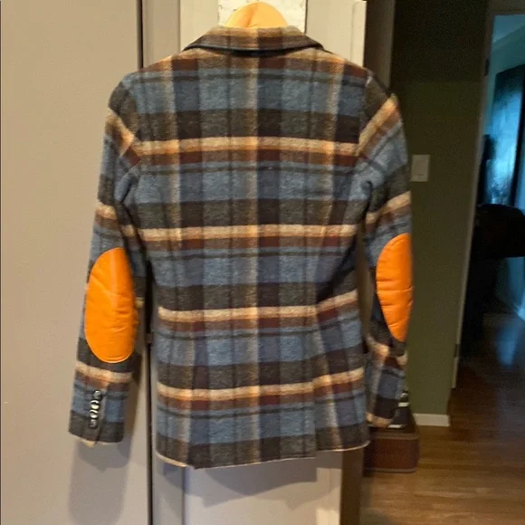 Smythe Multicolor Plaid Blazer- gossip girl size 6 - Picture 2 of 15